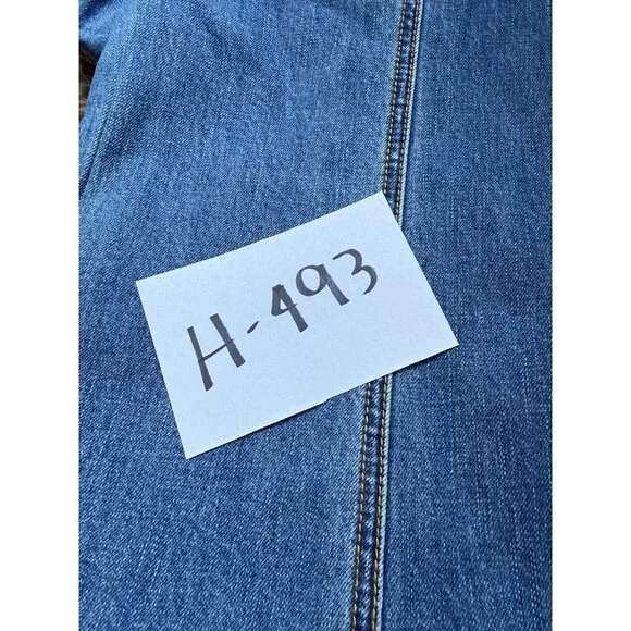 Kate Spade Hight waist Cropped Flare Denim Women’s Blue Pant Cotton Size 30 - Picture 11 of 11